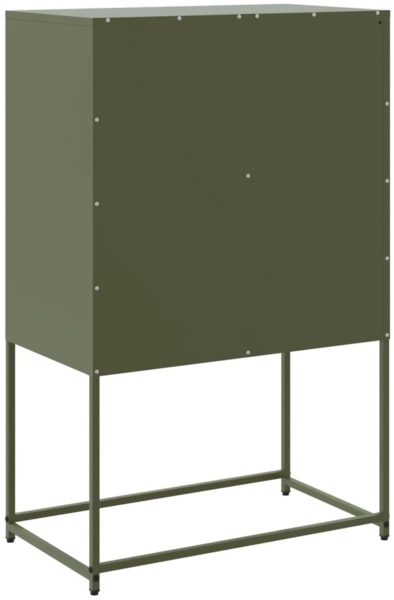 vidaXL Sideboard Olivgrün 68,5x38,5x107 cm Stahl 846486 Bild 7