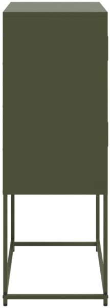 vidaXL Sideboard Olivgrün 68,5x38,5x107 cm Stahl 846486 Bild 6