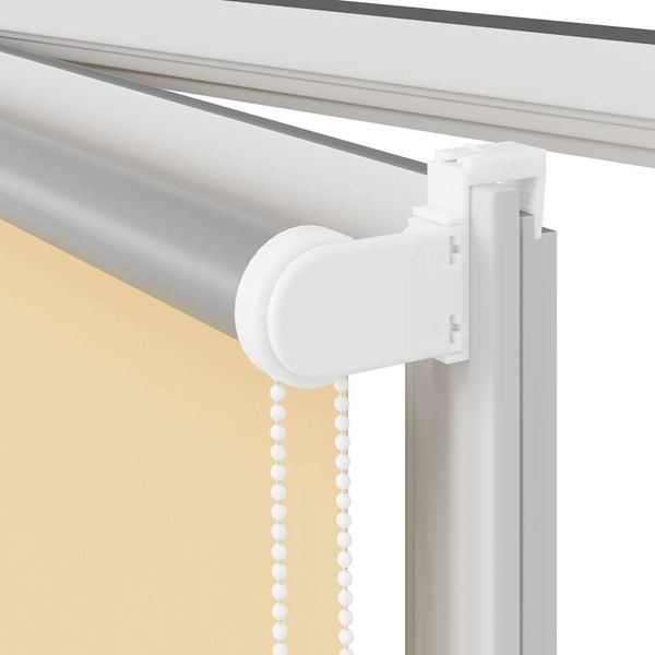 vidaXL Verdunkelungsrollo Beige 130x175 cm Stoffbreite 126,6 cm 4010770 Bild 12