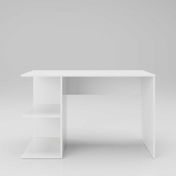 Taipei - Schreibtisch, Gamingtisch, Computertisch, Homeoffice Tisch, 2 offene Fächer und viel Stauraum Bild 3