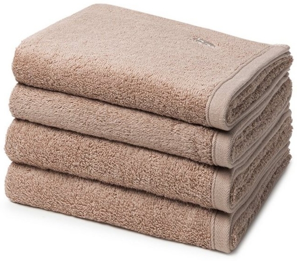 Ross Vita 4 tlg. Frottier-Set - 4 X Handtuch (50 X 100cm) - 520 g/m2 - Cappuccino