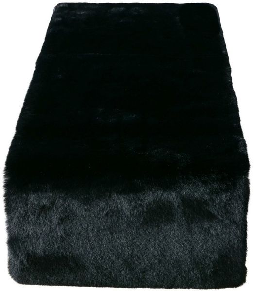 BOLTZE Tischläufer Liz Tischläufer schwarz 140x34cm (1 Stück)
