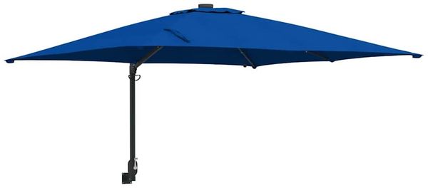 Garten-Sonnenschirm, Terrassenschirm Azurblau 248,5 x 247,5 x 160 cm