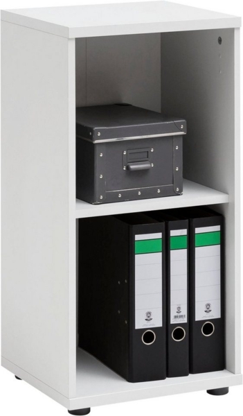 MÖBELPARTNER Regal Standregal Büroregal Ordnerregal weiß 77,3 x 39,3 x 34,5 cm Bild 1