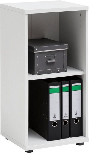 MÖBELPARTNER Regal Standregal Büroregal Ordnerregal weiß 77,3 x 39,3 x 34,5 cm Bild 3