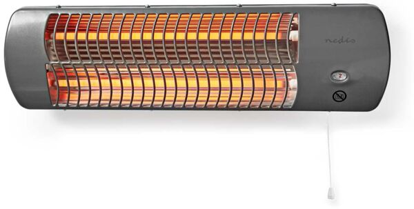Badezimmer-Heizungen | 1200 W | 2 Wärme Modes | X4 | Grau