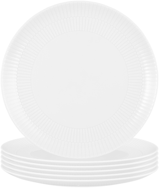 Seltmann Weiden Amina Speiseteller ø 27,8 cm 6er Set Weiß