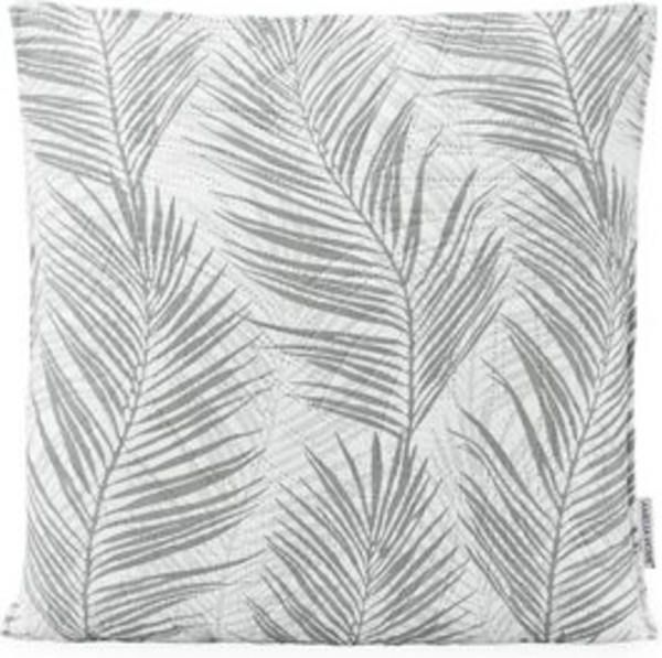 texpot Kissenhülle Kissenbezüge zweiseitig Ultrasonic Steppung Blätter, (1 Stück) Bild 4