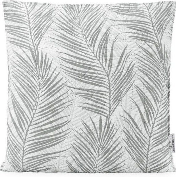 texpot Kissenhülle Kissenbezüge zweiseitig Ultrasonic Steppung Blätter, (1 Stück) Bild 2