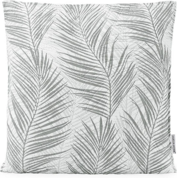texpot Kissenhülle Kissenbezüge zweiseitig Ultrasonic Steppung Blätter, (1 Stück) Bild 3