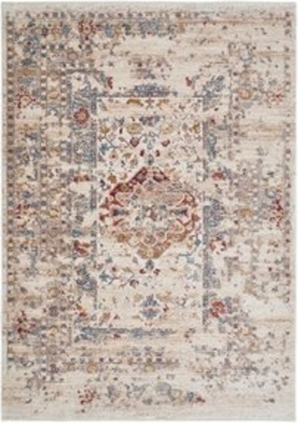 LUXOR living Teppich Rocco, rechteckig, Höhe: 11 mm, Vintage-Look, verschiedene Designs, mit Fransen, Wohnzimmer Bild 6