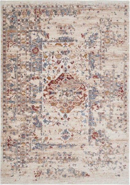 LUXOR living Teppich Rocco, rechteckig, Höhe: 11 mm, Vintage-Look, verschiedene Designs, mit Fransen, Wohnzimmer Bild 5