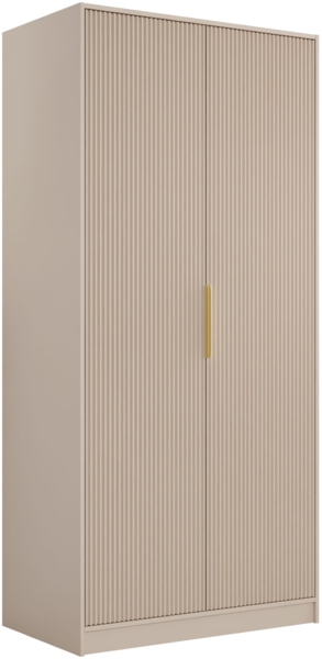 Kleiderschrank Tireno 2D (Farbe: Sandbeige)