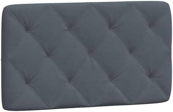 vidaXL Bettgestell ohne Matratze Dunkelgrau 90x200 cm Samt 3207900 Bild 8