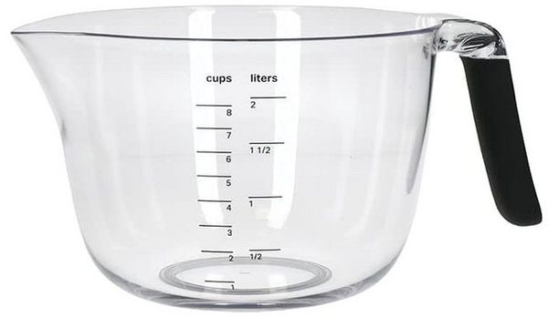 KitchenAid Rührschüssel KQG078OSOBE, 2 Liter Kapazität, spülmaschinenfest, ergonomischer Griff