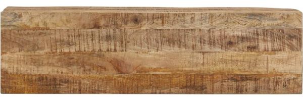vidaXL Konsolentisch 110x30x75 cm Raues Massivholz Mango und Eisen 376066 Bild 4