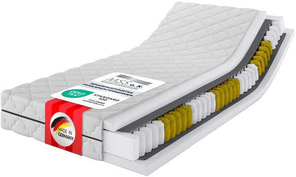 MSS 7 Zonen TTFK-Matratze MedicPlus 140x180x21 cm H3