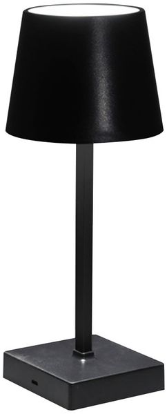 LED Tischleuchte, Akku, Touchfunktion, dimmbar, H 26 cm