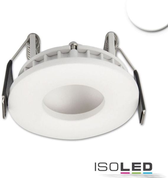ISOLED LED Einbauleuchte LUNA MiniAMP 4W, indirektes Licht, 24V DC, weiß neutralweiß 4000K