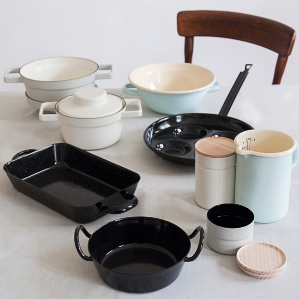 RIESS 0294-022 Augenpfanne Ø 26 cm, Emaille, schwarz / Spiegeleipfanne Bild 3