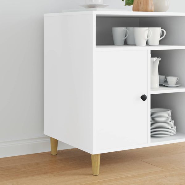 vidaXL Möbelbeine 2 pcs Braun Ø 44 x 100 mm Massives Eukalyptus Holz 864780