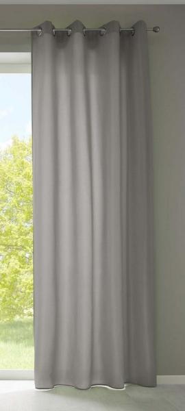 Gardinenbox Vorhang (1 St), Ösen, blickdicht, Microfaser, Schal Ösen »Berlin« Blickdicht Matt 20405N