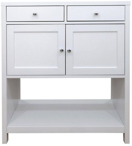 HTI-Living Kommode Anrichte Hayet Weiß (Stück, 1 St, 1 Anrichte), Kommode Sideboard 2 Schubladen