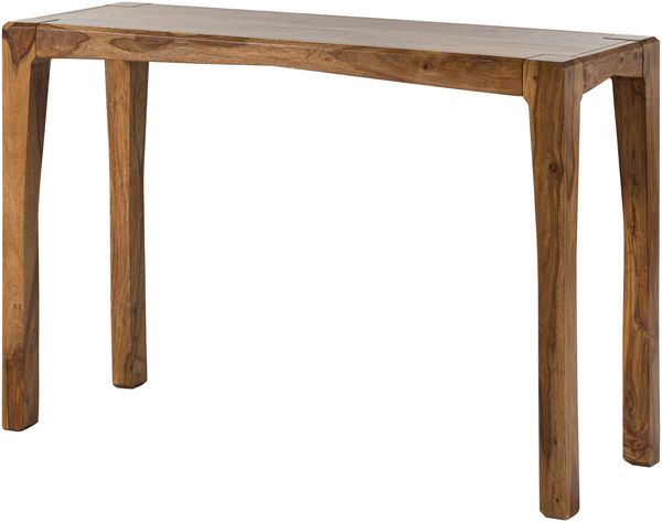 Konsolentisch Sheesham 120x42x80 braun lackiert ANCONA #103