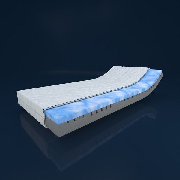 MSS® 7 Zonen Duo-GEL-Kaltschaum - Matratze H2 (200.150.16-H2)