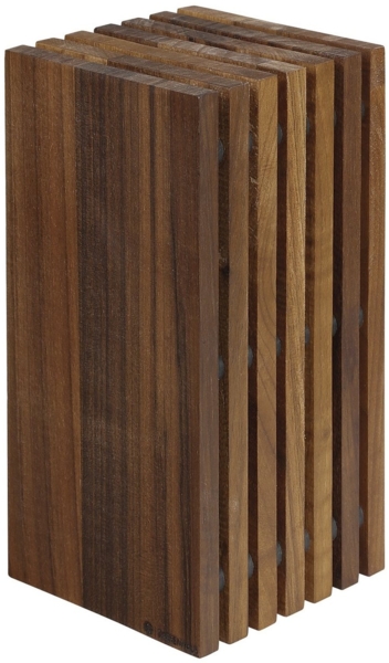 Messerblock unbestückt für 12 Messer ZASSENHAUS Nussbaum 078183