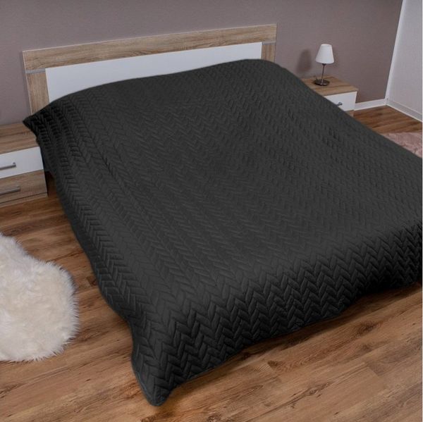 Bestlivings Tagesdecke 220x240 cm, mit Steppung in diversen Designs
