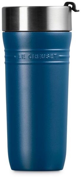 Le Creuset Thermobecher 350ml Deep Teal Edelstahl Bild 3