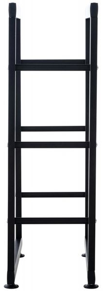 CLP Kaminholzständer Keri V2,schwarz 25x80x100 cm Bild 3