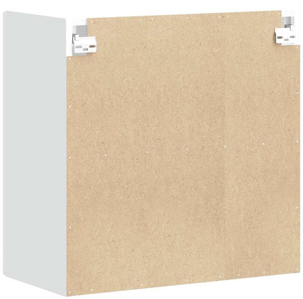 vidaXL Küchen-Hängeschrank mit Glastür Kalmar Weiß Holzwerkstoff 853667 Bild 9