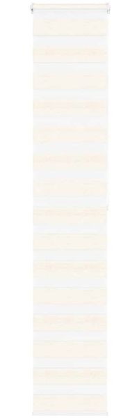 Doppelrollo Duo-Rollo Marmorbeige 50x200 cm Stoffbreite 45,9 cm Polyester