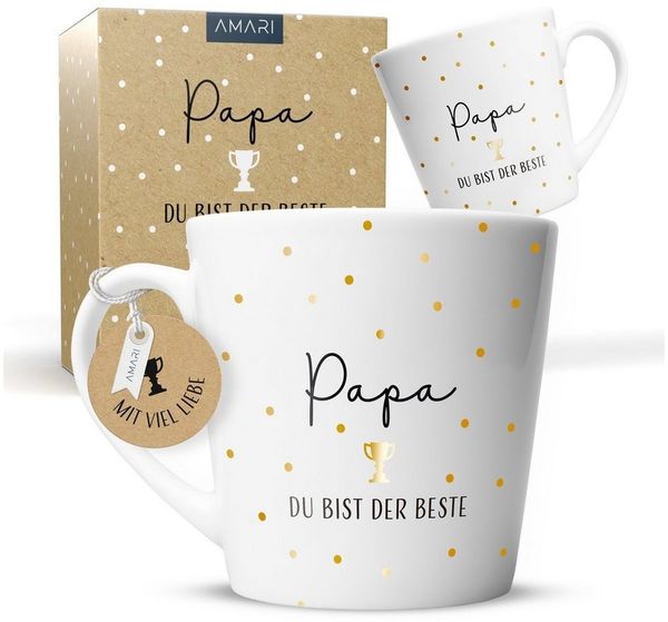 Amari Tasse AMARI® Tasse für Papa - Bester Papa Geschenk - Geschenk Papa
