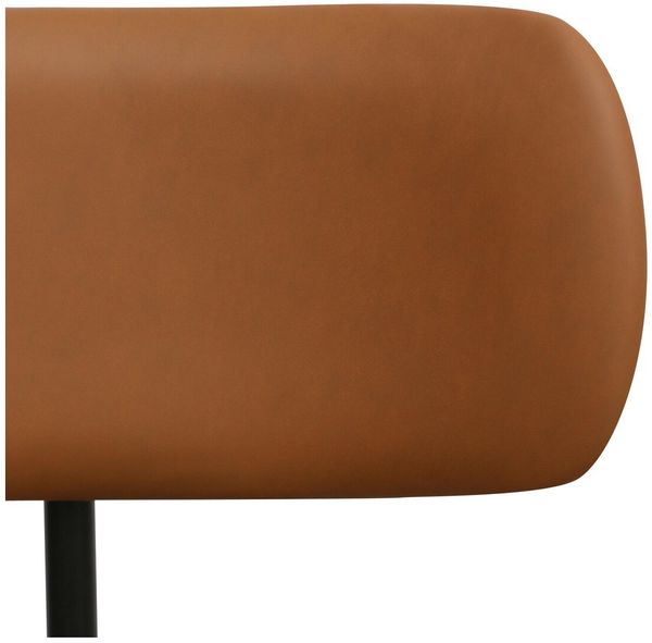Bürostuhl Xory aus Kunstleder - Drehbar, Höhenverstellbar, Neigbar, Hellbraun Bild 8