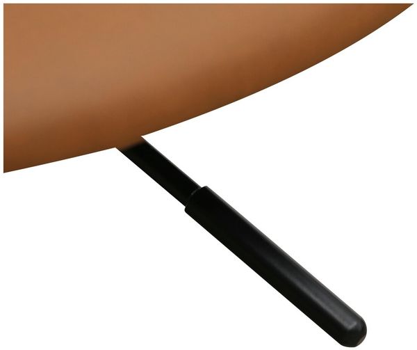 Bürostuhl Xory aus Kunstleder - Drehbar, Höhenverstellbar, Neigbar, Hellbraun Bild 9