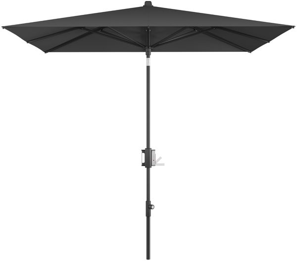 Knirps Sonnenschirm / Mittelmastschirm "Apoll 240 x 240 Black Edition", black, 240 x 240 cm