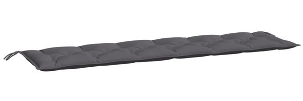 vidaXL Gartenbank-Auflagen 2 Stk. Anthrazit 200x50x7 cm Oxford-Gewebe 361735 Bild 4