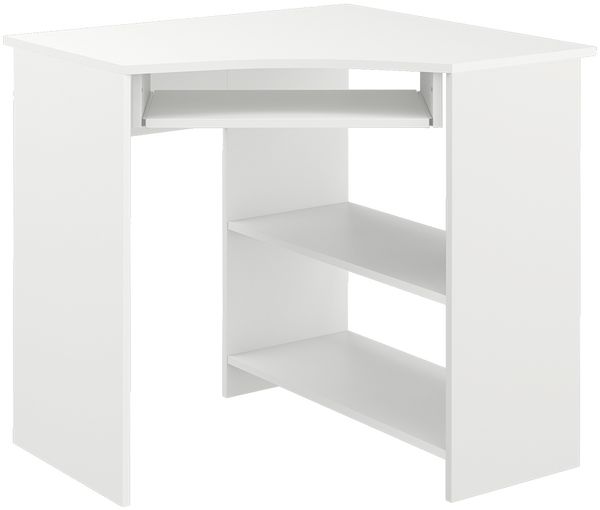 Eckschreibtisch Odin Weiß 83 x 76 cm Vicco