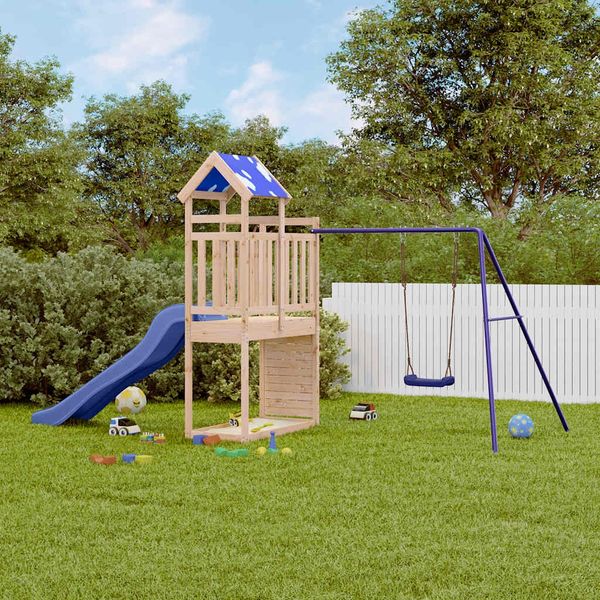 vidaXL Spielturm Massivholz Kiefer 3279184