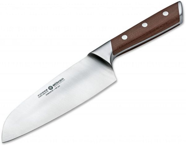 Böker Manufaktur Solingen Kochmesser Böker Forge Wood Santoku