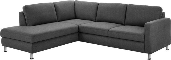 Die PlanBar Ecksofa MP-IN19027 L-Form, wahlweise mit Bettfunktion, mit Kaltschaum