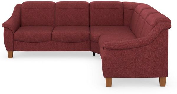 Home affaire Ecksofa Caldera L-Form, Federkern, wahlweise mit Kopfteilverstellung, Bettfunktion, Bettkasten