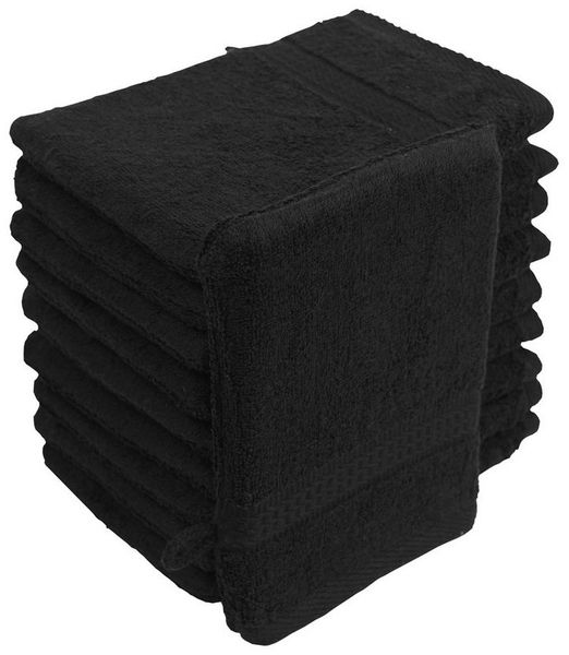Hometex Premium Textiles Waschhandschuh in Premium Qualität 500 g/m², Feinster Frottier-Stoff 100% Baumwolle, (10er Set), weich, saugfähig, extra schwer & flauschig - TEST BILD TOP MARKE 2025 Bild 4