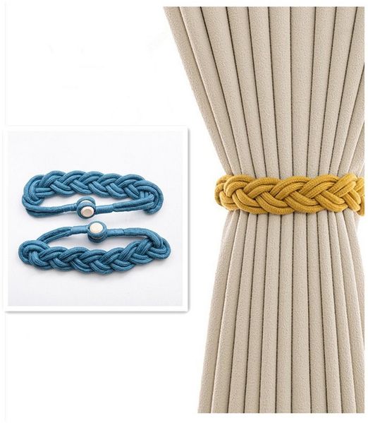 XDeer Vorhang 2 Stück Vorhang Raffhalter,Curtain Rope Buckle,Vorhang-Raffhalter