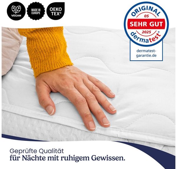Matratzenschoner Matratzenschutz - Matratzenauflage viele Größen zum Matratzenschutz Gentle North, gängigste Größen Bild 4
