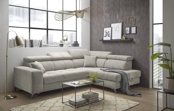 Ecksofa mit Schlaffunktion Sydney - ED Exciting Design