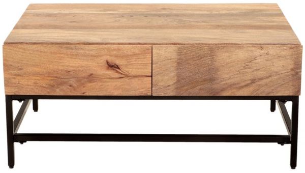 Couchtisch Gita 90x40x60 aus Mango-Massivholz